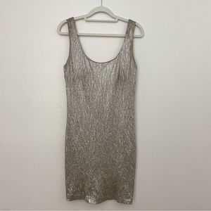 Rubber Ducky Metallic Dress Size Medium